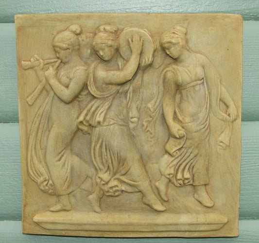 Three Muses Plaque