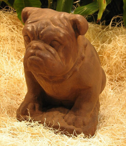 Dog Statue for outdoor use Bulldog Dog Sculpture made of cement