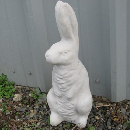Hare Rabbit Sculpture 18" High