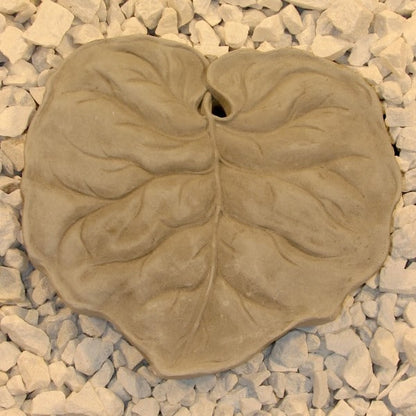 Cement Leaf Stepping Stone - Concrete Stepper for outdoor use