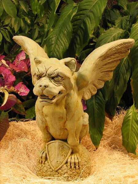 Gargoyle and Griffins Cast Stone Argus Garden Cast Stone Statue