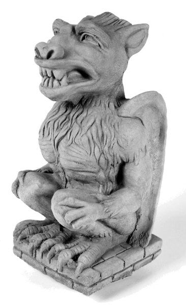 Dragon Statue Gargoyle Outdoor Garden Cement Statuary Artwork