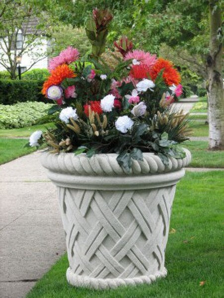 Vicenza Basket Urn 36" Wide X 31" High