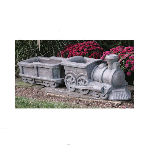 Choo Choo Train Car Planter Locomotive garden statue