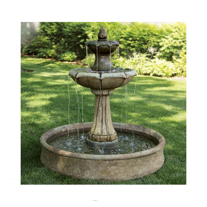Charlotte Garden Fountain on Pool