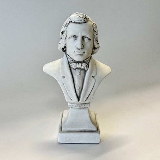 Chopin Bust 10.5" High Statue