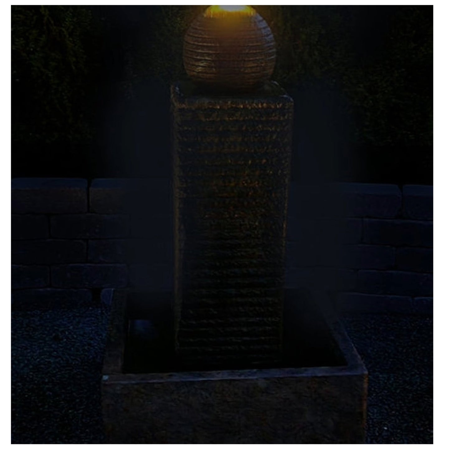 Citadel Fountain Sculptural Geometric Shapes