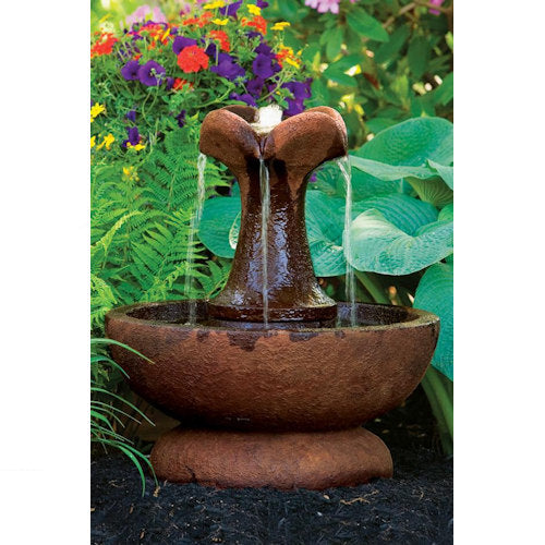 Clover Leaf Fountain 27.25" High