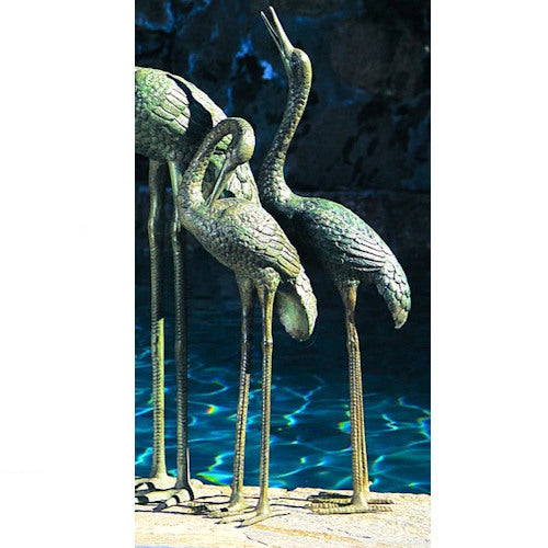Crane Pair Medium Water Features