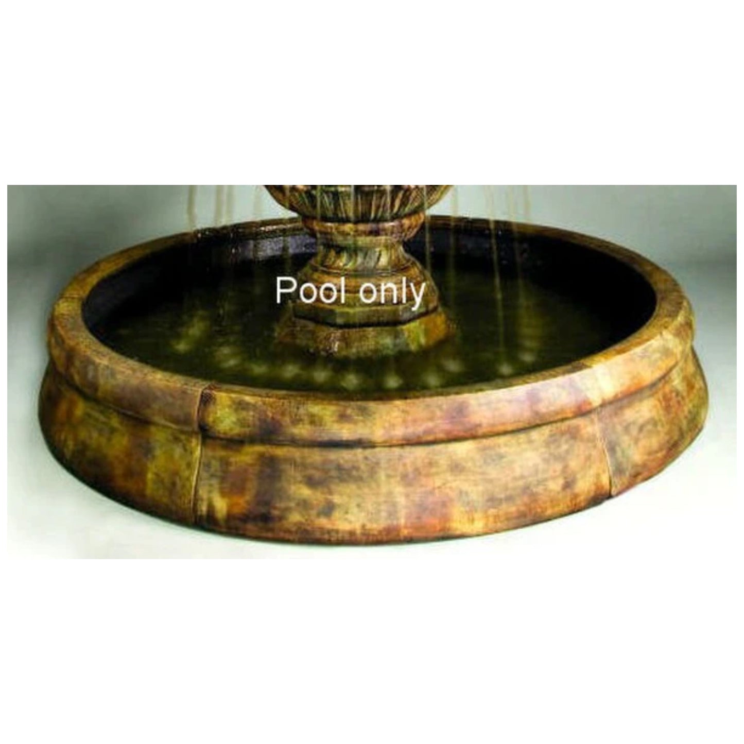 Pool Fountain cement fiberglass Crest Replacement Surrond Cement