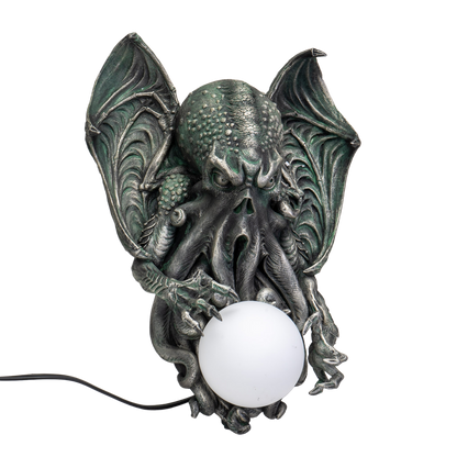 Ancient Cthulhu Wall Sconce Gothic Horror Lamp Lovecraft Cthulhu Light of R’lyeh
