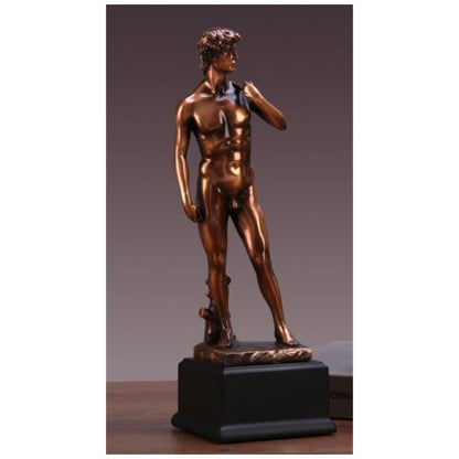 Trophy Awards David By Michelangelo Statue on Base Figurine
