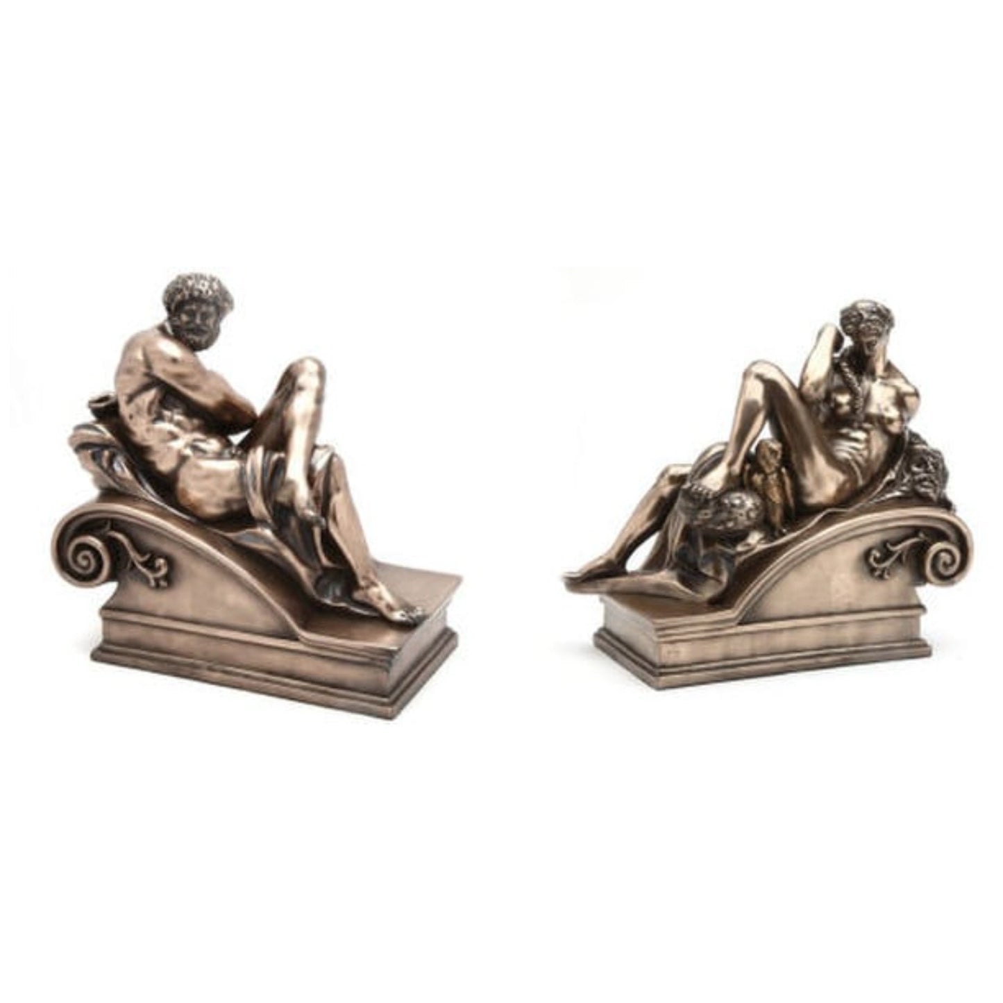 Day and Night Sculptures by Michelangelo