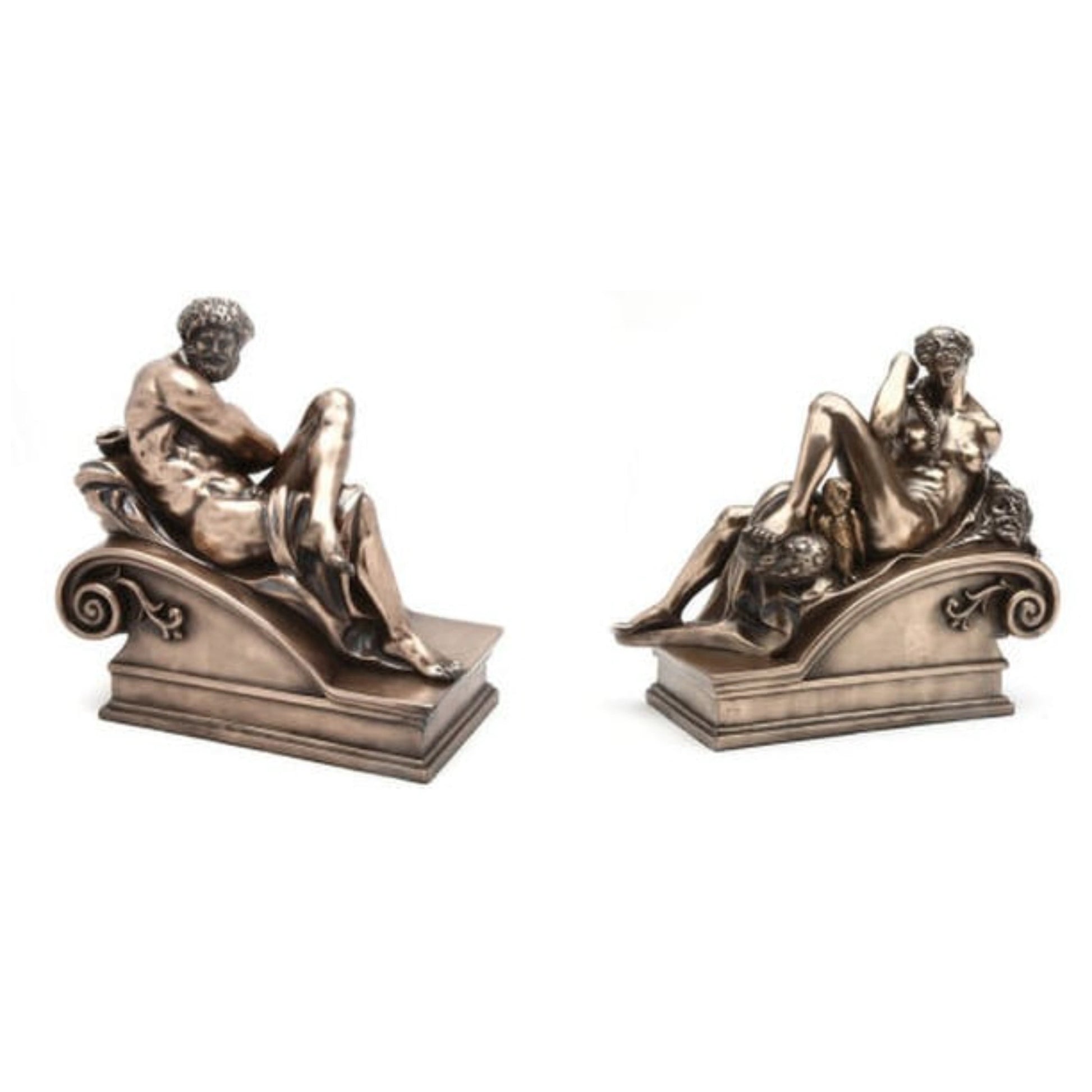 Day and Night Sculptures by Michelangelo