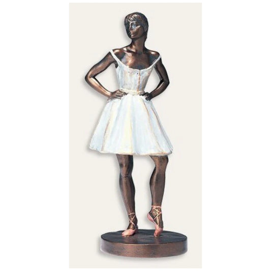 Degas: Rose Ballerina Dancer Sculpture