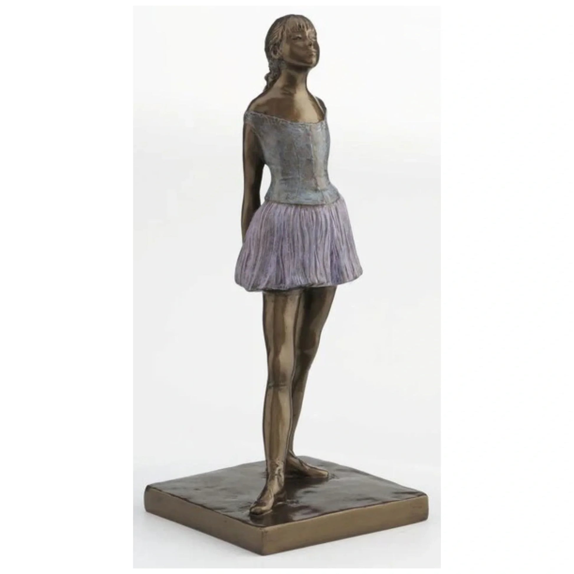 Degas Little Dancer Figurine Statuette Sculpture Reproduction Replica