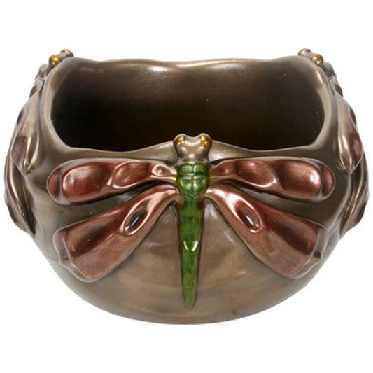 Dragonfly decorative bowl sculptural art work decor unique statue