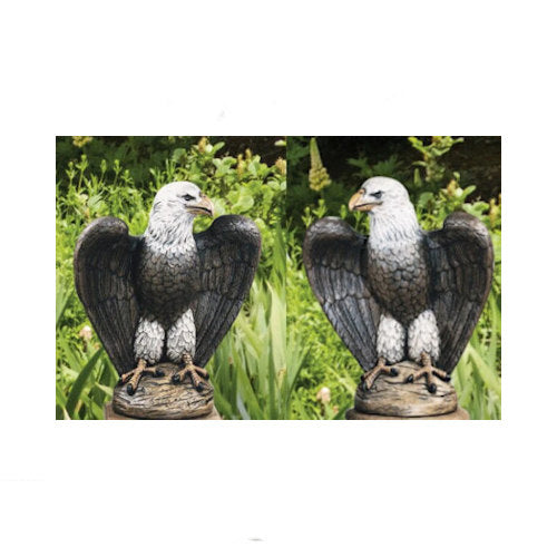 Eagle Garden Set Left and Right Statues