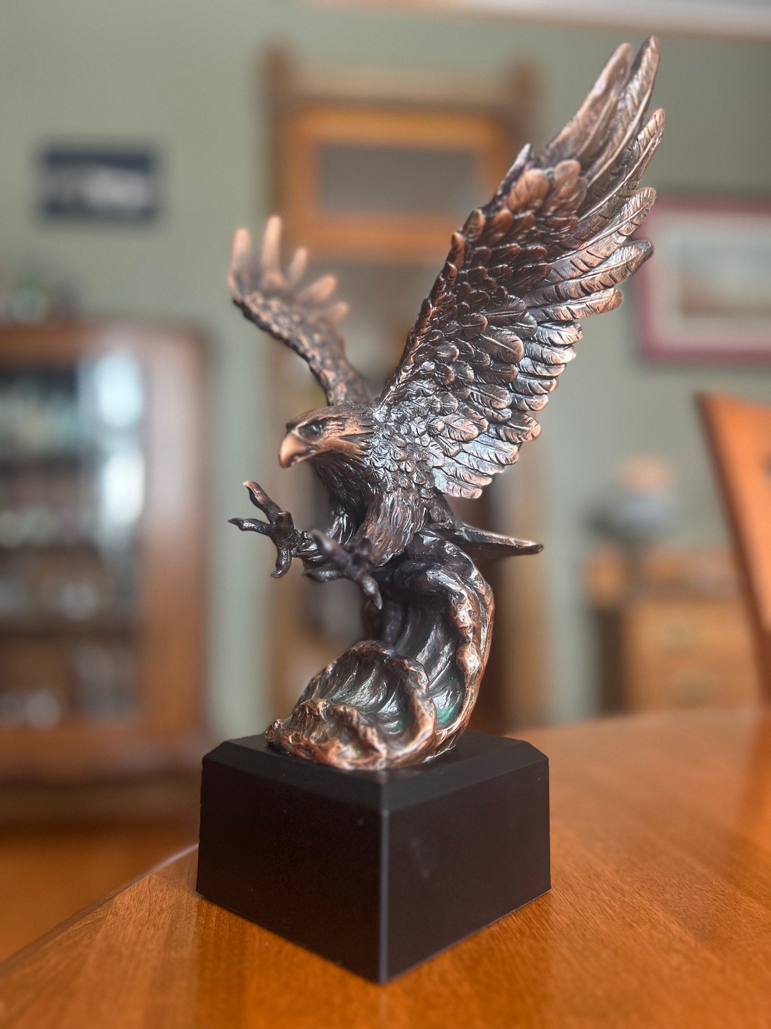 Awards and Trophies American Valor Eagle with Outstretched Wings