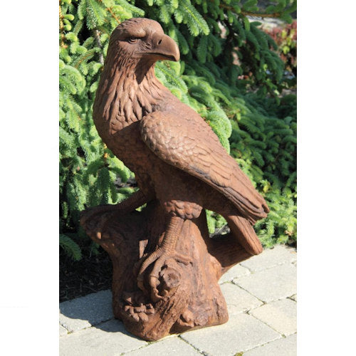 Eagle of Pride Garden Cement Sculpture 33" High