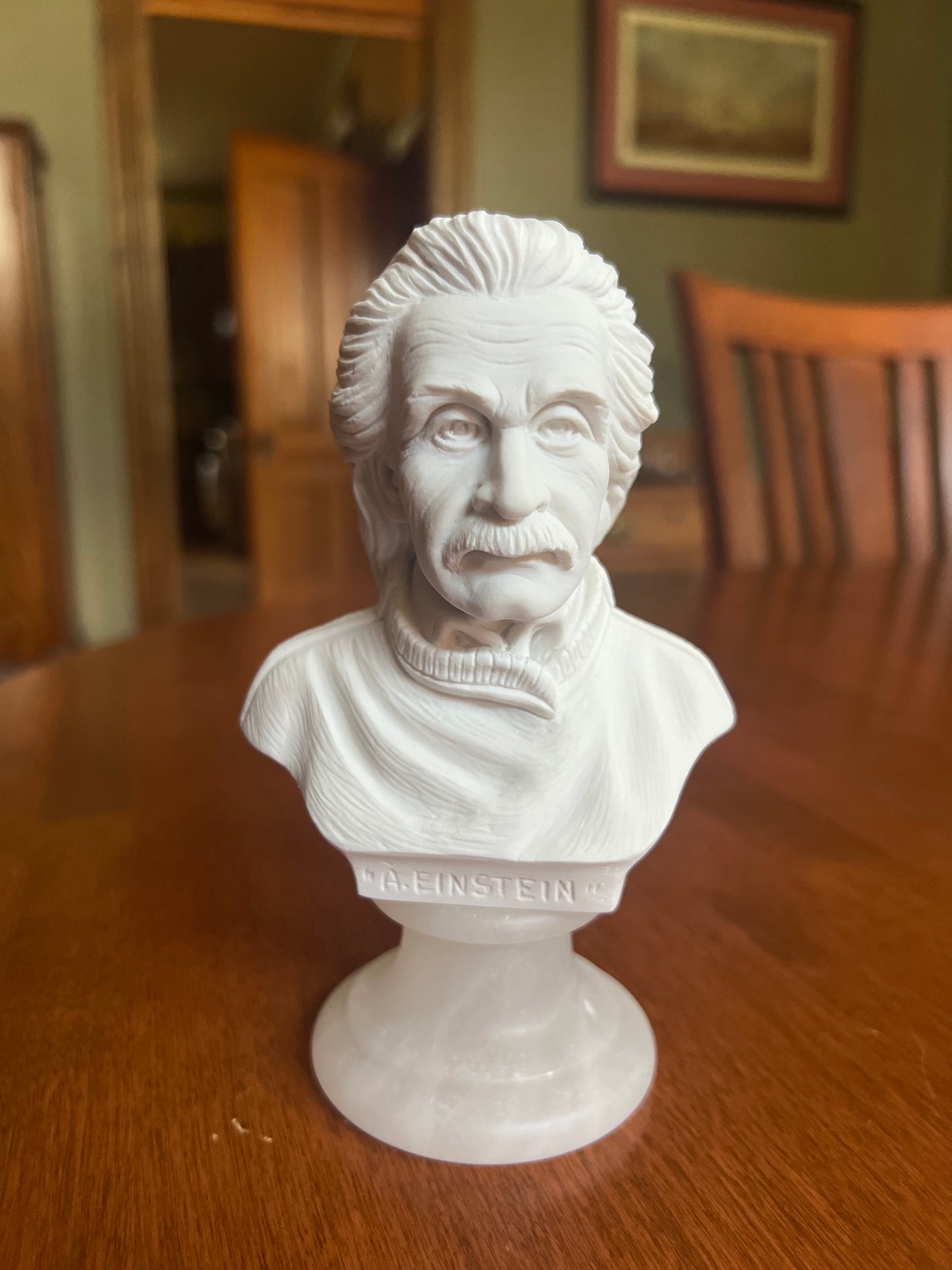 Italian-made Albert Einstein theoretical physicist statue