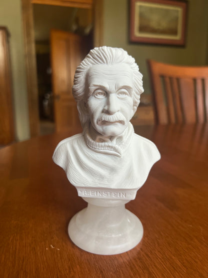 Italian-made Albert Einstein theoretical physicist statue