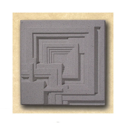 Frank Lloyd Wright Ennis House wall plaque cast stone textile block