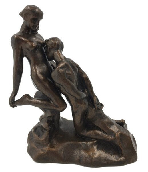 Eternal Idol by Rodin Sculpture Bronze Romanticism Two Lovers Art