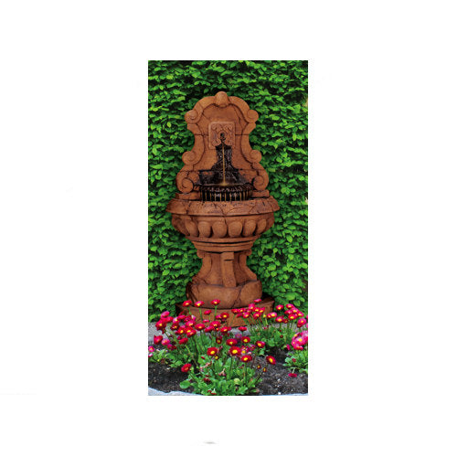 Europa Murabella Scroll Wall Fountain Old World architecture water feature