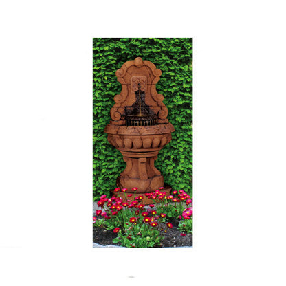 Europa Murabella Scroll Wall Fountain Old World architecture water feature
