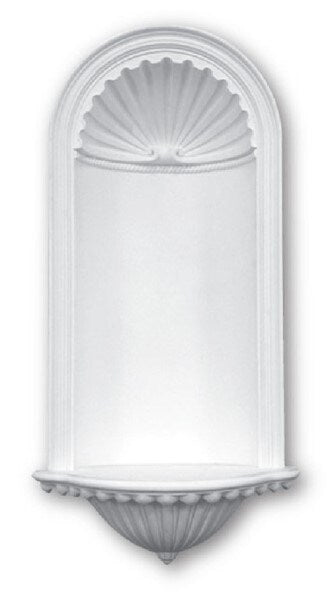 Bright White Recessed Niche 52 Inch Tall - Lightweight and durable