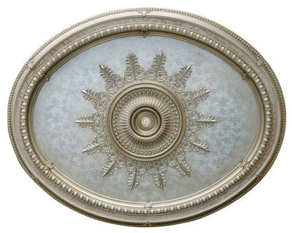 Ornate The Champagne Large Oval Chandelier Ceiling Architectural