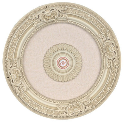 Cream French Round Ceiling Medallion Stunning details long lasting