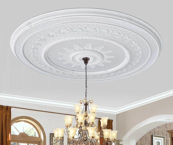 Estate Grand ceiling medallions cathedral large home for chandeliers