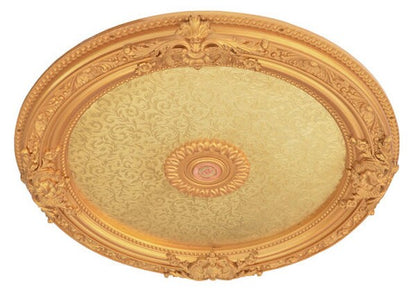 Shop Golden Round Chandelier Ceiling Medallion Elegant decorative