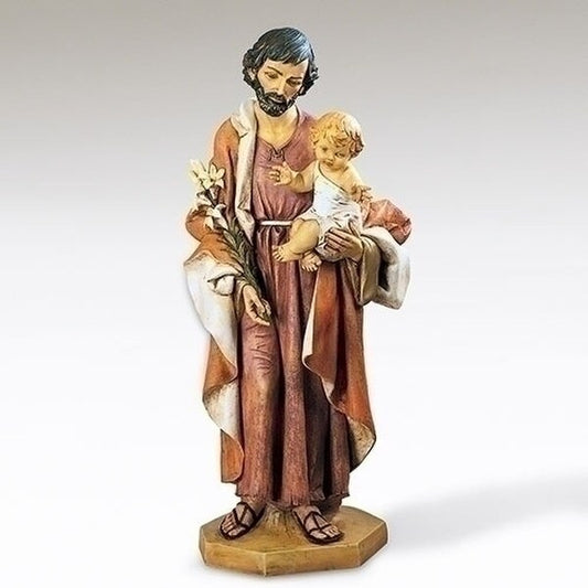 Saint Joseph and Child Statue 40" High
