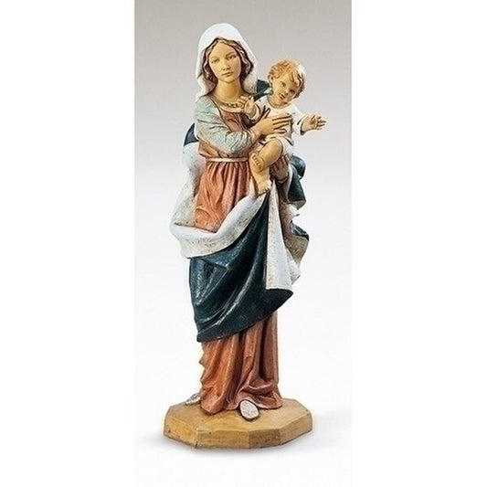 Madonna and Infant Child Statue 40" High