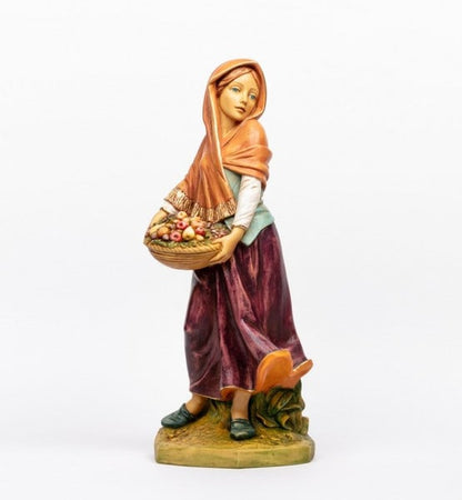 Shepherdess Rachel nativities Sculptures large catholic church statuary