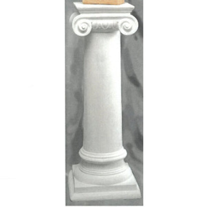 Neo-Classical Column Ionic Capital Pedestal