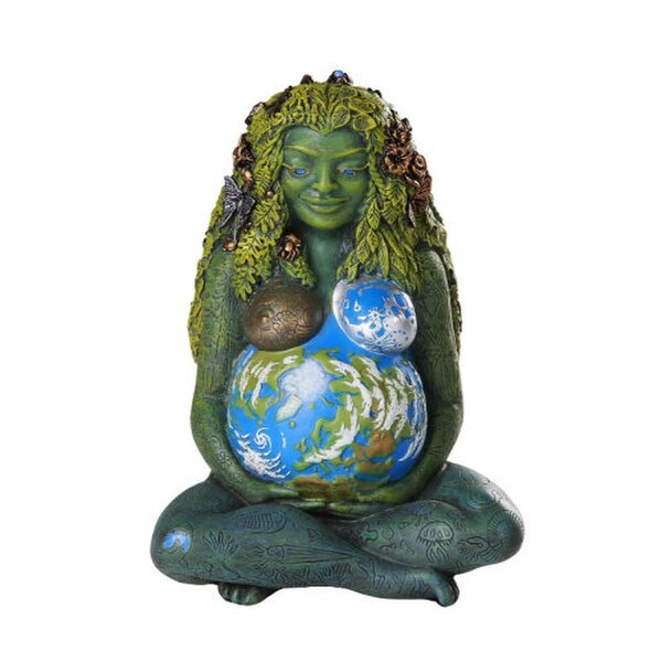 Mother Gaia Earth Statue Millennial