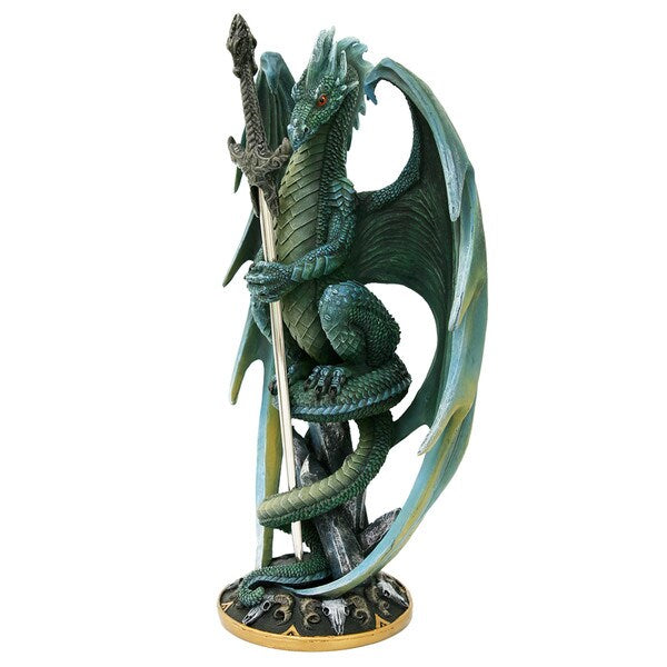 Skull Blade Dragon Letter Opener Statue
