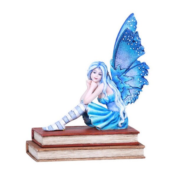 Book Muse Fairy Statue