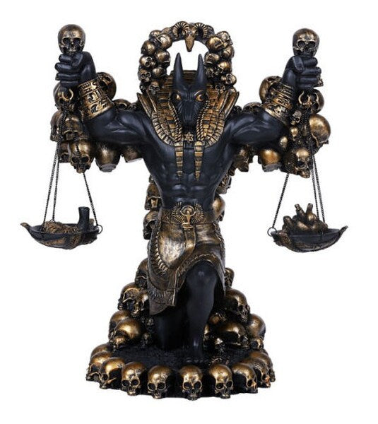 Anubis God of Underworld Statue Egyptian Decorative Artwork