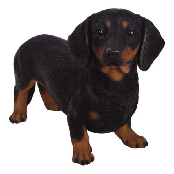Dachshund Life-size Dog Statue Garden Home Realistic Sculpture