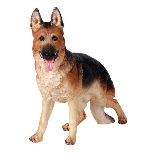 German Shepherd Dog Figurine Service K9 Police Statue Sculpture
