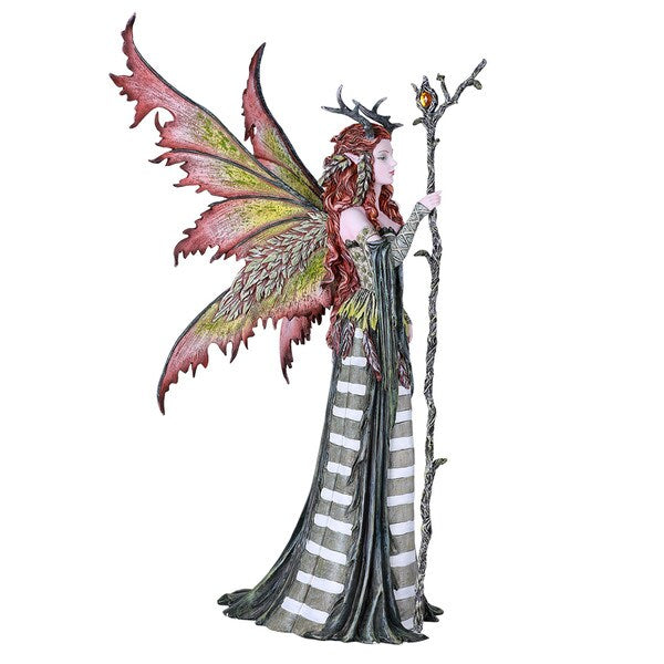 Green woman fountain sculpture highly detailed Figurine statue