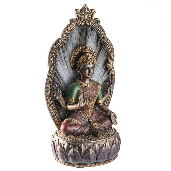 Lakshmi Fiber Optic Statue goddesses in Hinduism Properity Sculpture