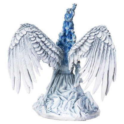 Back View Nene Thomas Spirit of Winter Fantasy Fairy Figurine Statue