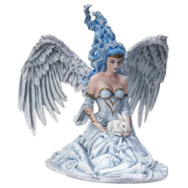 Side View statue Nene Thomas Spirit of Winter Fantasy Fairy Figurine Statue