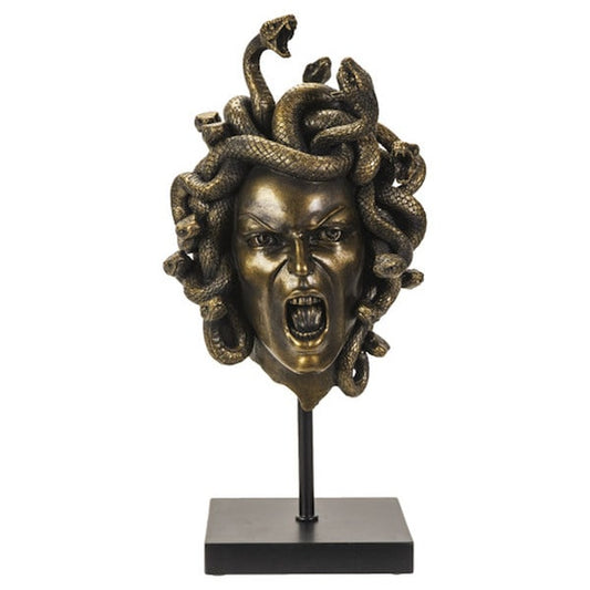 Head of Medusa Sculpture on Base